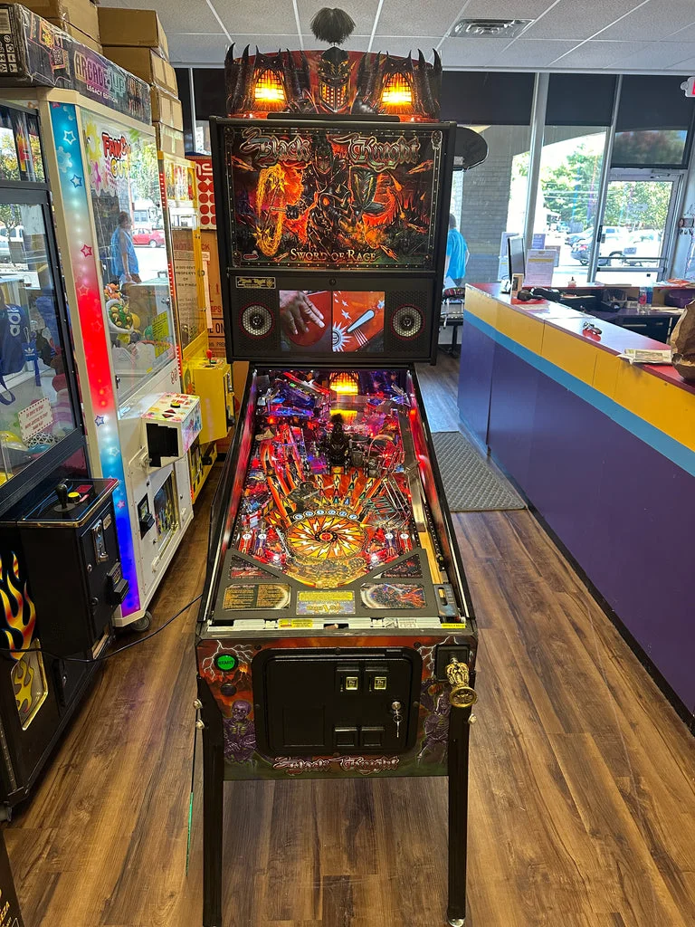 Stern Pinball Black Knight: Sword of Rage Limited Edition Pinball Machine for sale